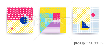 Big Collection with editable trendy backgrounds 34199895