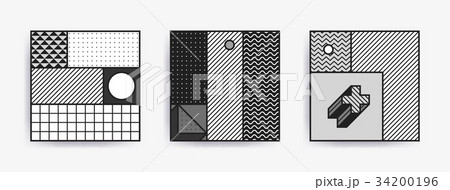 Big Collection with editable trendy backgrounds 34200196