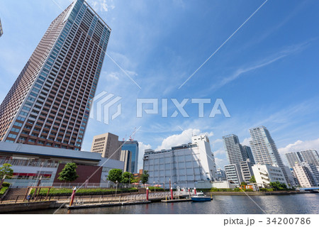 東京の都市風景 34200786