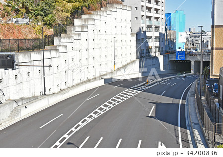 戸塚アンダーパス　地下道　西側 34200836