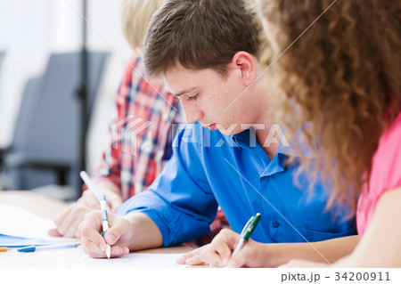 Students at lesson Students at lesson 34200911