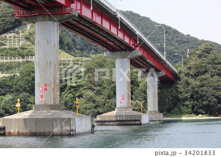 青戸の大橋（青戸クルージング 福井県 大飯郡 おおい町） 34201833