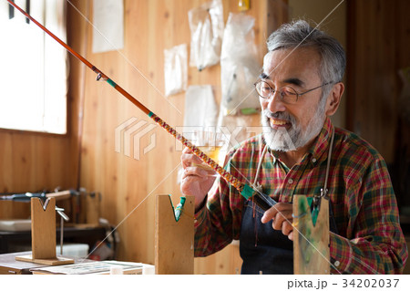 竿　ロッド職人　ウイスキー 34202037