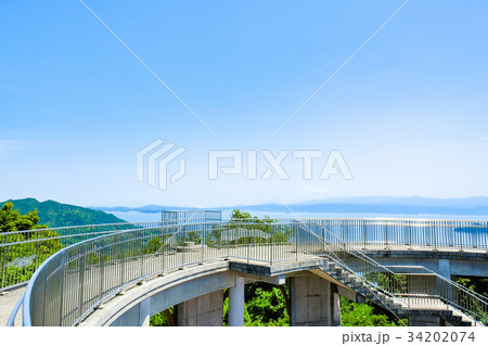 豊島・十文字山展望台 34202074