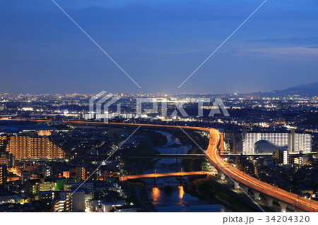 五月山夜景 34204320