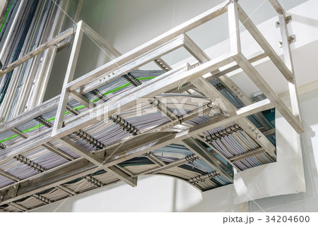 Ladder cable tray at electrical control room 34204600