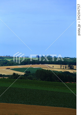 北海道大空町 朝日ヶ丘公園の風景 北海道大空町 朝日ヶ丘公園の風景 34204757