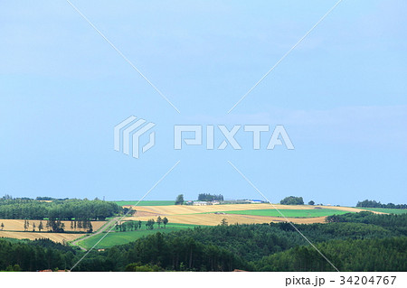 北海道大空町 朝日ヶ丘公園の風景 北海道大空町 朝日ヶ丘公園の風景 34204767
