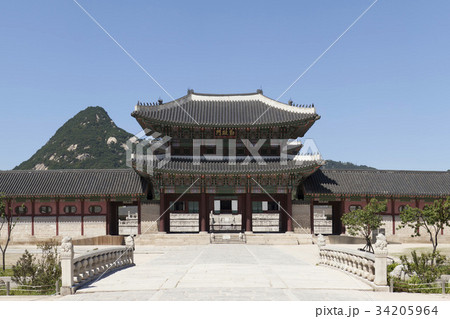景福宮 勤政門 ソウル 34205964