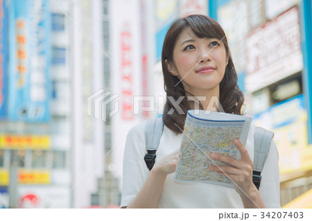 女性一人旅（地図） 34207403