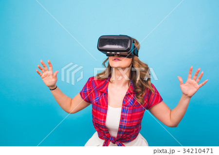 technology, virtual reality, entertainment and technology, virtual reality, entertainment and 34210471