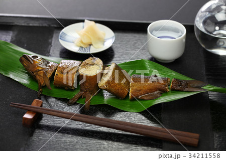 子持ち鮎の甘露煮 子持ち鮎の甘露煮 34211558