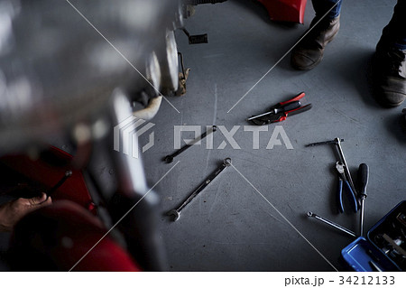 バイクの修理 バイクの修理 34212133