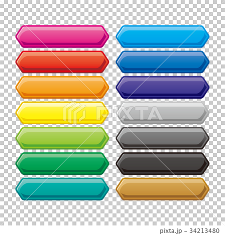 Clear button set - Stock Illustration [34213480] - PIXTA