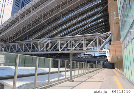 walking inside Osaka Station in Osaka, Japan 34213510
