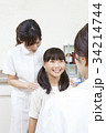 病院内の写真_診察_女の子 34214744