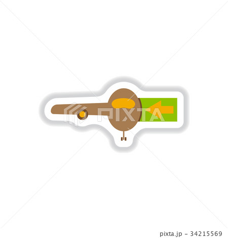 paper sticker on white background passengers paper sticker on white background passengers 34215569