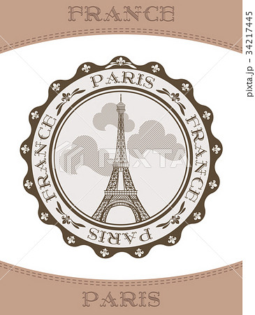 Vector Icon Eiffel Tower Vector Icon Eiffel Tower 34217445
