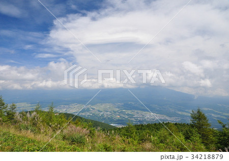 入笠山頂からの眺め 34218879