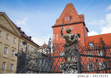 Statue of Lady Justice, Regensburg Statue of Lady Justice, Regensburg 34219141