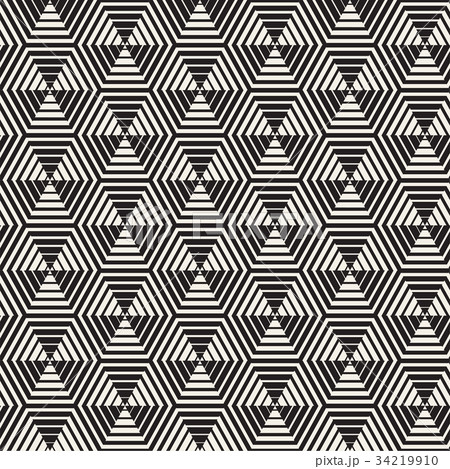 Seamless pattern with lines lattice. Vector Seamless pattern with lines lattice. Vector 34219910