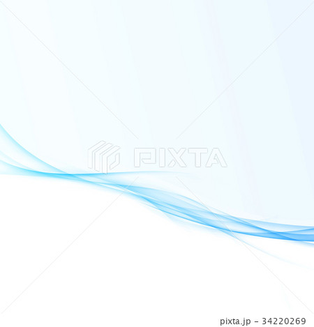 Blue wave lines design for business folder Blue wave lines design for business folder 34220269