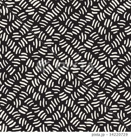 Seamless freehand pattern. Vector abstract rough Seamless freehand pattern. Vector abstract rough 34220729