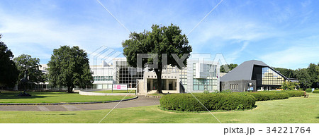 群馬県立近代美術館と群馬県立歴史博物館(パノラマ写真) 群馬県立近代美術館と群馬県立歴史博物館(パノラマ写真) 34221764