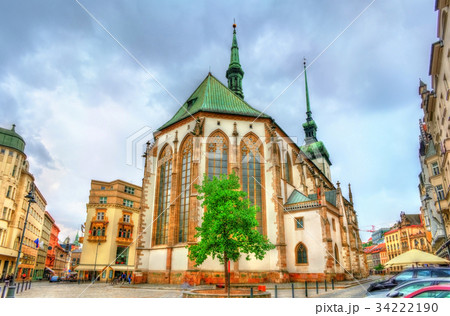 James church in the old town of Brno, Czech James church in the old town of Brno, Czech 34222190