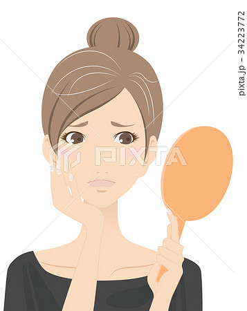 女性(白髪) 女性(白髪) 34223772
