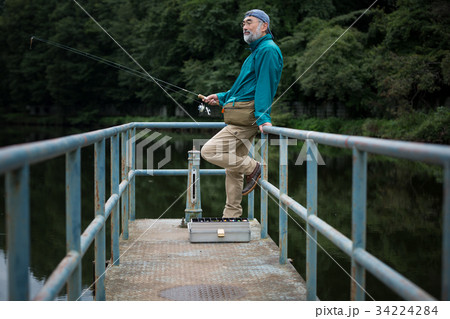 フィッシング　ポートレート 34224284