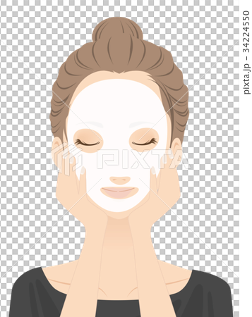 パックする女性 34224550