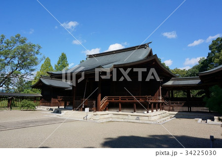 岡山県津山市にある作楽神社:拝殿 岡山県津山市にある作楽神社:拝殿 34225030