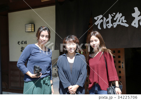 女子　旅行 34225706