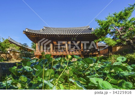 木 古建築 屋外 34225916