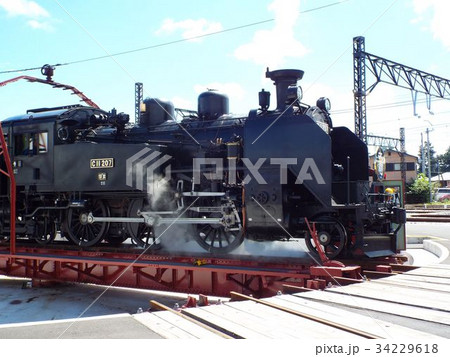 東武鉄道に復活した蒸気機関車 34229618