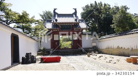 満福寺境内門　銀杏庵 34230154