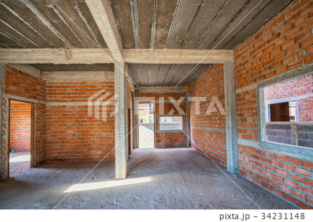 inside of house construction building inside of house construction building 34231148