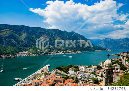 Magnificent view of Kotor Montenegro Magnificent view of Kotor Montenegro 34231768