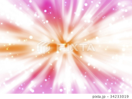 放射線　ピンク 34233019