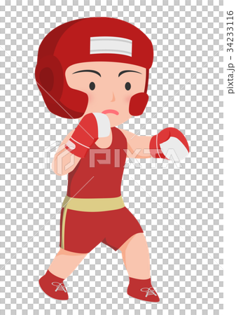 拳擊左拳擊業餘拳擊手 拳擊左拳擊業餘拳擊手 34233116