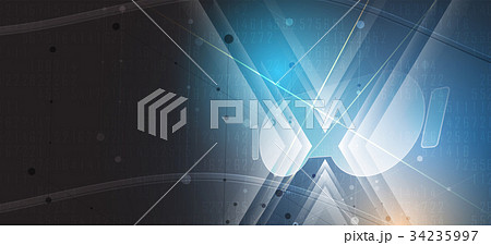 virtual reality life future technology background virtual reality life future technology background 34235997