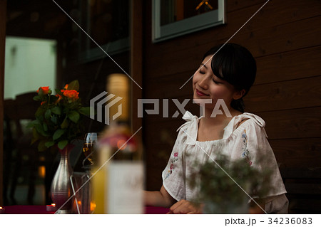 祖母　孫　乾杯 34236083