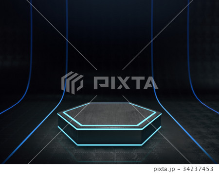 Pedestal for display,Platform ,Blank product stand 34237453