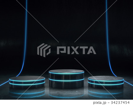 Pedestal for display,Platform ,Blank product stand 34237454