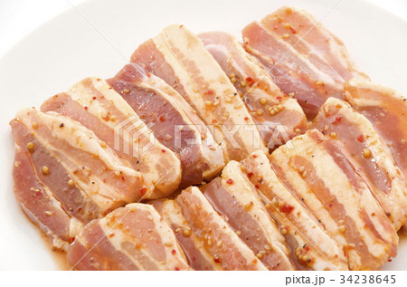 豚バラ肉（味付） 34238645