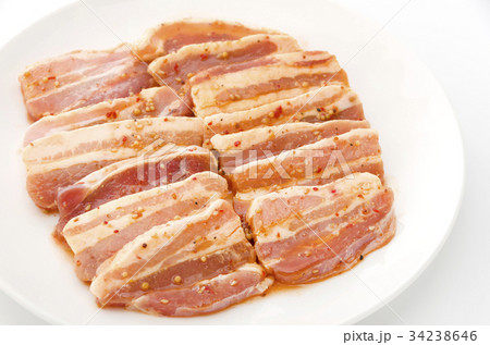 豚バラ肉（味付） 34238646