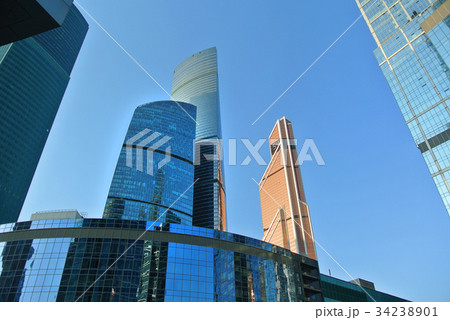 new high-rise skyscrapers Moscow-City 34238901