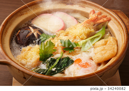 鍋焼きうどん 34240082