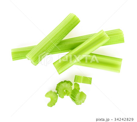 celery isolated on white background celery isolated on white background 34242829